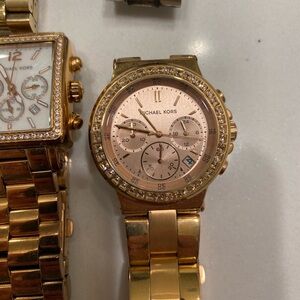 Michael Kors Rose Gold Chronograph Watch